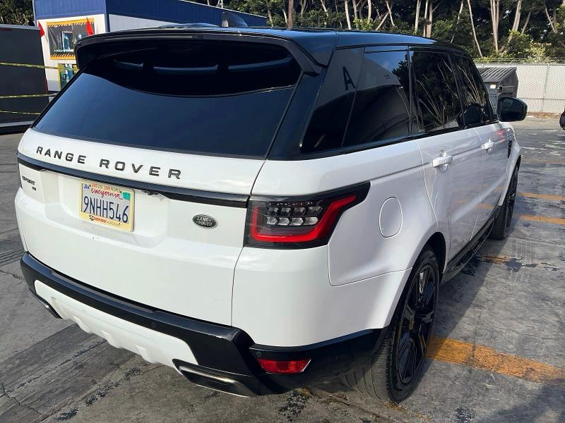2021 Land rover Range rover sport VIN SALWR2SU0MA773071 COPART salvage auction — NORMAL WEAR, CA - CERTIFICATE OF TITLE (P), sold $16,900 on 2026-08-19 (photo 4)