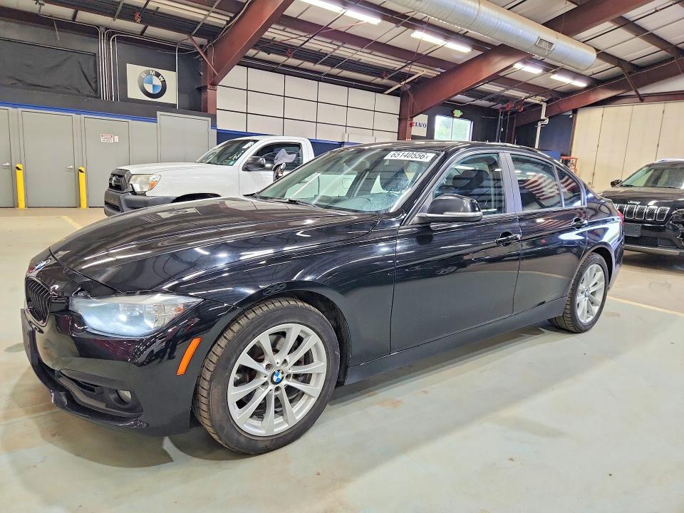 2017 BMW 3 series VIN WBA8A3C55HK691192 COPART salvage auction — REAR END, Me - Certificate Of Title (P), sold $3,750 on 2026-08-20 (photo 1)
