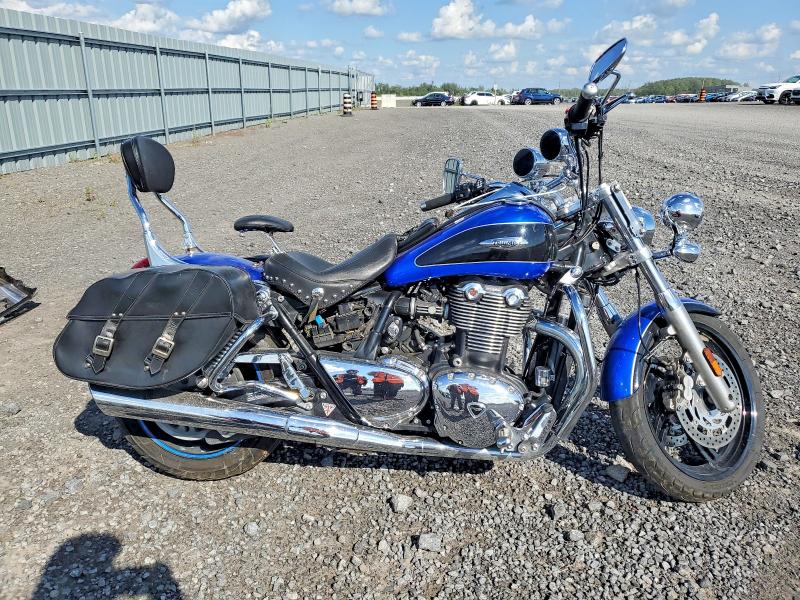 2014 Triumph motorcycle Thunderbird VIN SMTB01TL6EJ624313 COPART salvage auction — SIDE, ON - PERMIT NO BRAND - UNFIT, sold $225 on 2026-09-15 (photo 1)