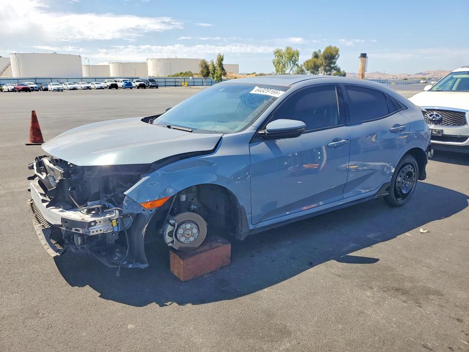 2021 Honda Civic VIN SHHFK7H91MU206918 — COPART salvage auction photo