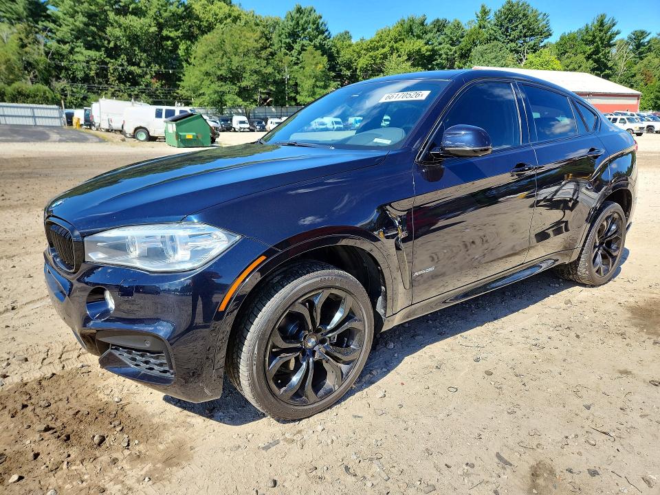 2016 BMW X6 VIN 5UXKU2C55G0N81682 — COPART salvage auction photo