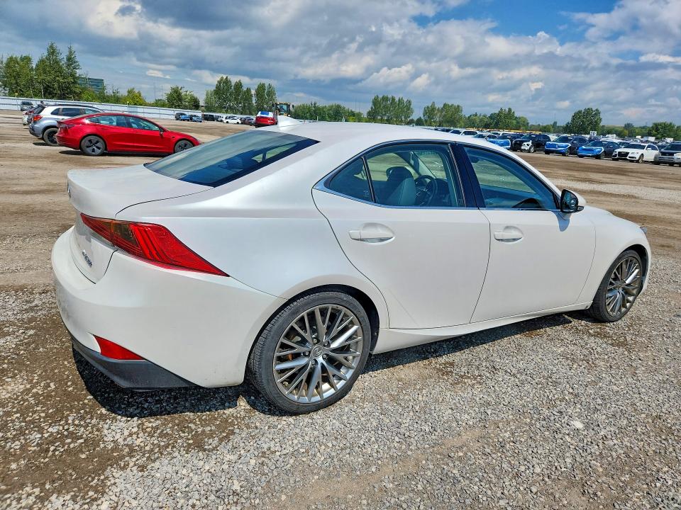 2017 Lexus Is 300 VIN JTHCM1D25H5015948 COPART salvage auction — HAIL, ON - PERMIT NO BRAND - UNFIT, sold $13,300 on 2026-09-10 (photo 3)