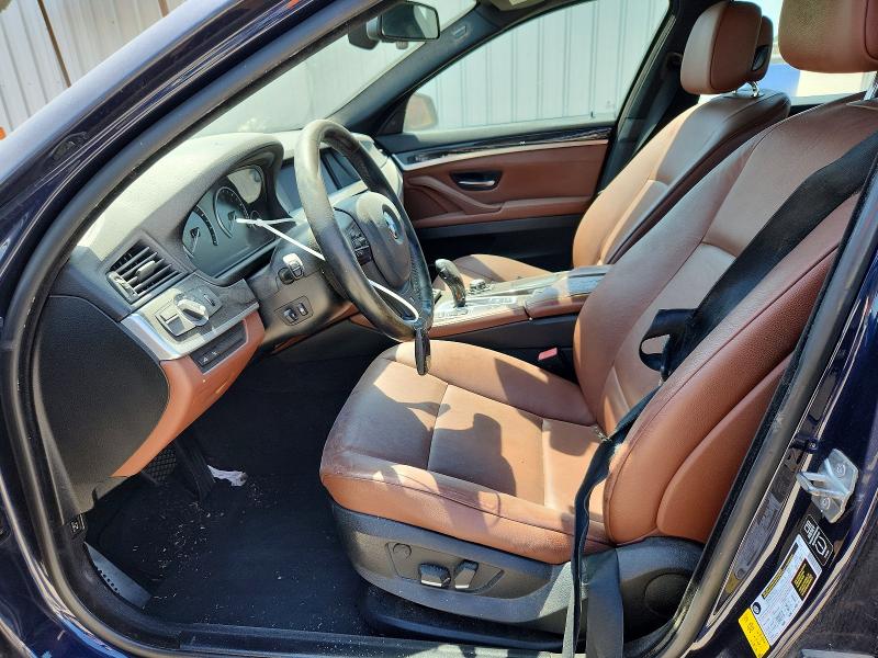 2013 BMW 5er VIN WBAFR7C53DC828853 COPART salvage auction — MINOR DENT/SCRATCHES, Tx - Certificate Of Title, sold $150 on 2026-09-01 (photo 7)