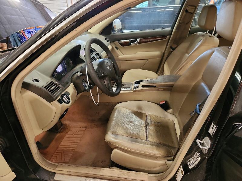 2009 Mercedes-benz C class VIN WDDGF81XX9R046618 COPART salvage auction — HAIL, MN - CERTIFICATE OF TITLE, sold $600 on 2026-08-17 (photo 7)