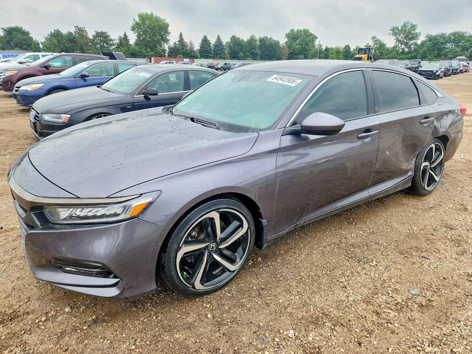 2019 Honda Accord VIN 1HGCV1F36KA064869 — COPART salvage auction photo
