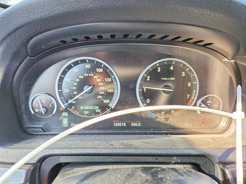 2015 BMW 5er VIN WBA5M4C50FD184122 COPART salvage auction — FRONT END, TX - CERTIFICATE OF TITLE, sold $1,450 on 2026-08-21 (photo 9)