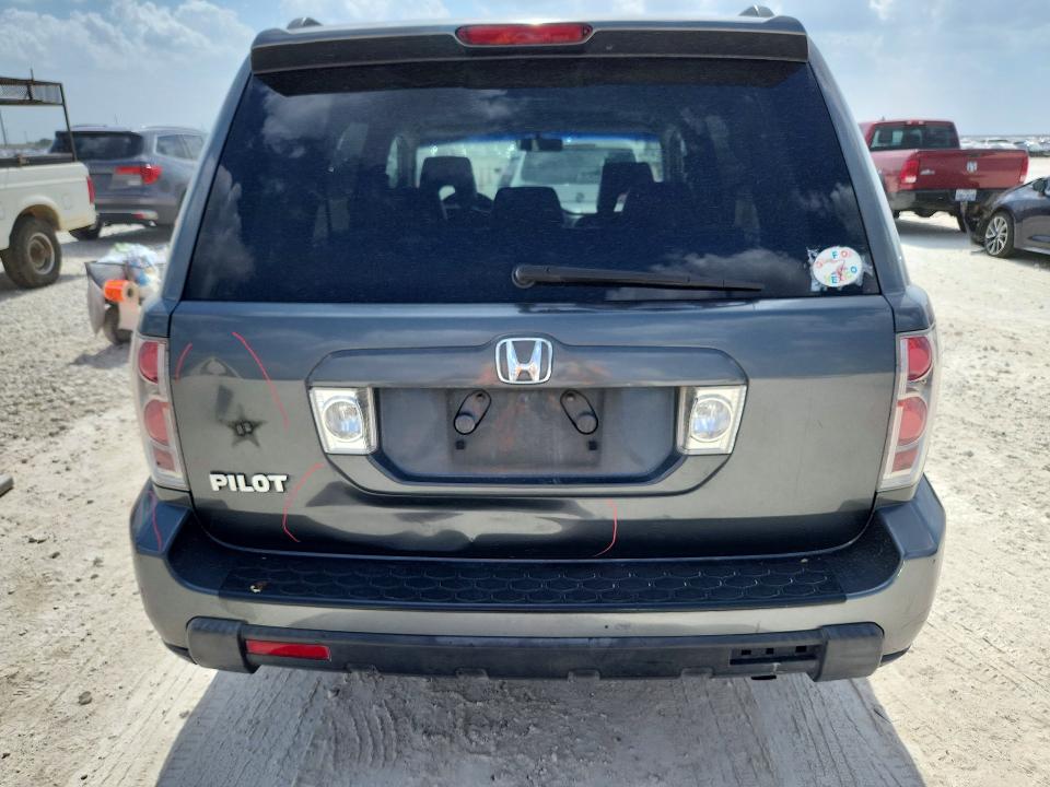 2008 Honda Pilot VIN 5FNYF28598B030088 COPART salvage auction — FRONT END, Tx - Salvage Vehicle Title, sold $675 on 2026-08-27 (photo 6)