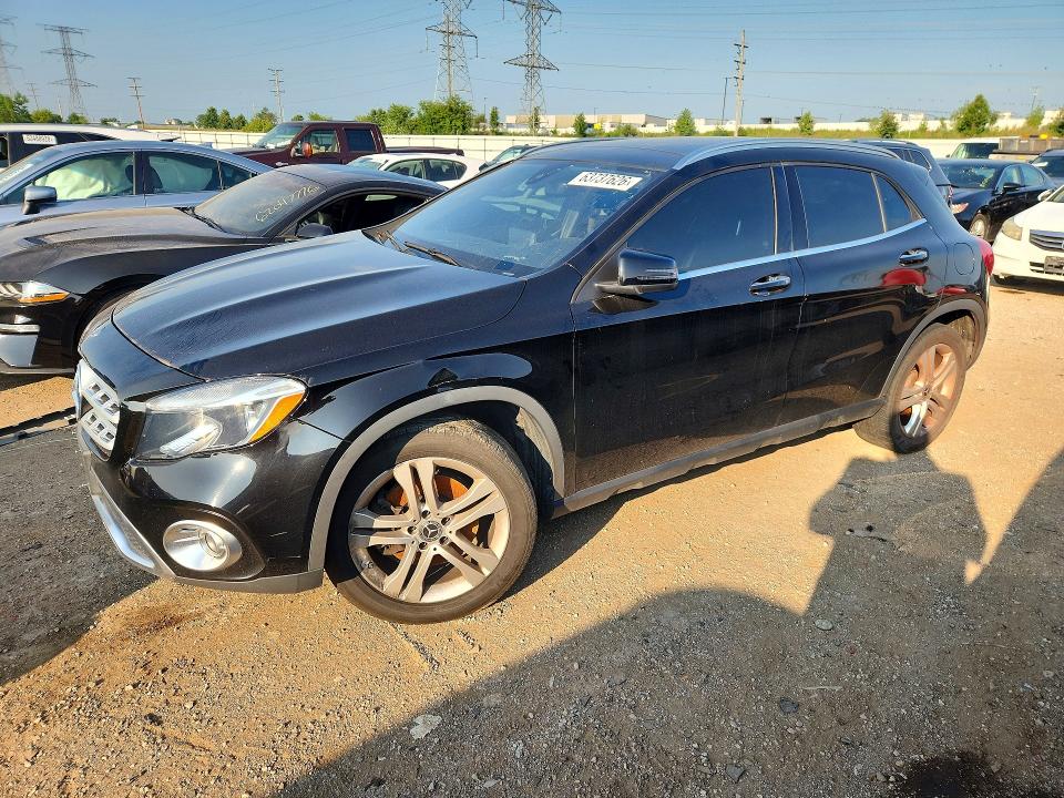 2019 Mercedes-benz Gla-klasse VIN WDCTG4GB7KJ600206 COPART salvage auction — MECHANICAL, Il - Certificate Of Title (P), sold $5,500 on 2026-08-11 (photo 1)