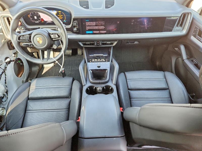 2024 Porsche Cayenne VIN WP1AA2AY1RDA10722 COPART salvage auction — FRONT END, Il - Salvage Certificate, sold $31,250 on 2026-10-06 (photo 8)