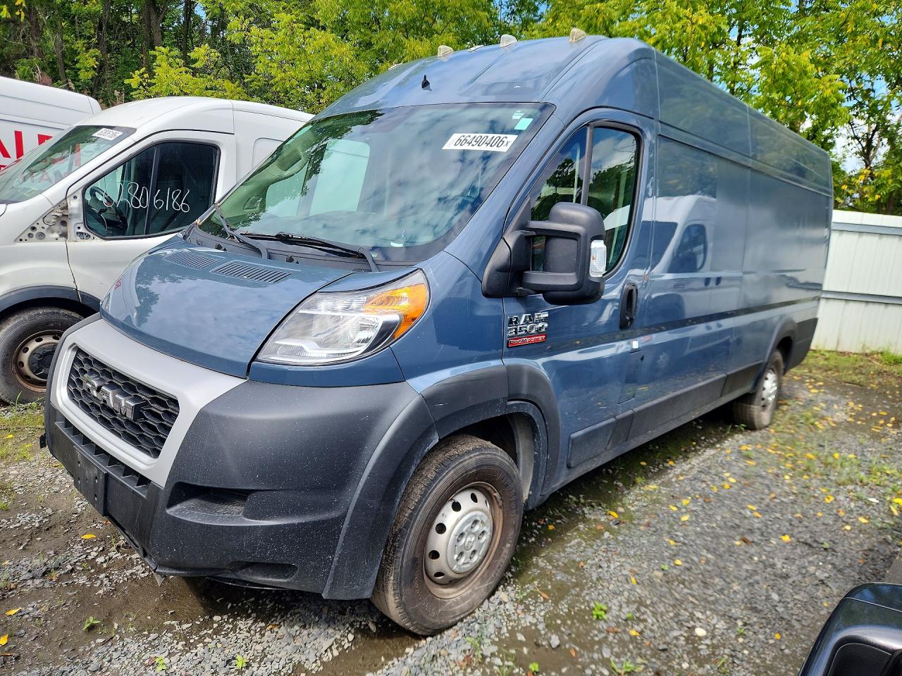 2021 Ram Promaster VIN 3C6MRVJG1ME550389 — COPART salvage auction photo