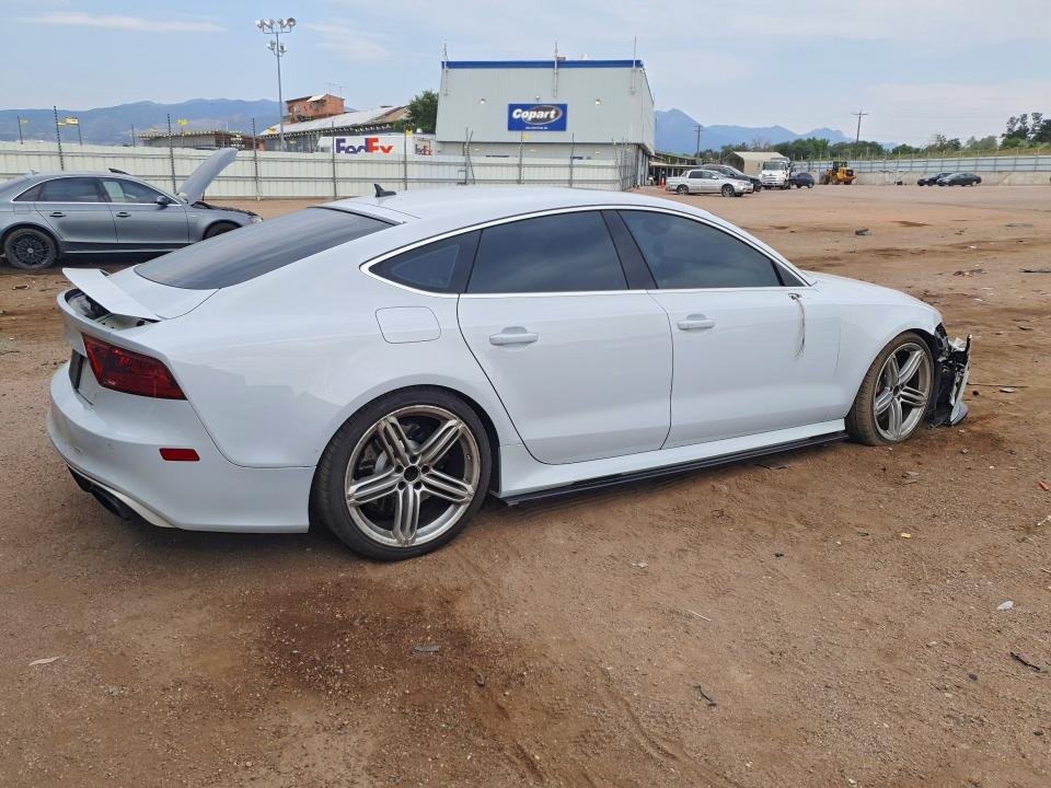 2014 Audi S7 VIN WUAW2BFC1EN901229 COPART salvage auction — FRONT END, Co - Salvage Title, sold $15,600 on 2026-08-24 (photo 3)