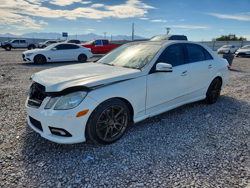 2011 Mercedes-benz E-class VIN WDDHF8HBXBA312397 COPART salvage auction — FRONT END, UT - SALVAGE CERTIFICATE, sold $599 on 2026-09-02 (photo 1)