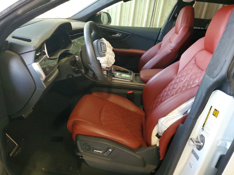 2024 Audi Sq8 VIN WA1CWBF13RD008486 COPART salvage auction — FRONT END, Tx - Salvage Vehicle Title, sold $30,000 on 2026-09-18 (photo 7)