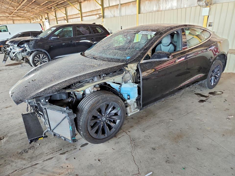 2018 Tesla Model s VIN 5YJSA1E20JF292273 — COPART salvage auction photo