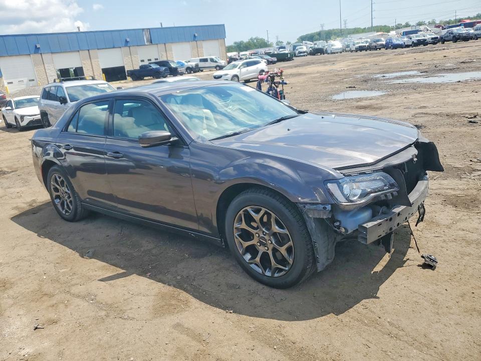 2017 Chrysler 300 VIN 2C3CCAGG0HH521941 COPART salvage auction — FRONT END, Mi - Certificate Of Title, sold $10,000 on 2026-08-18 (photo 4)