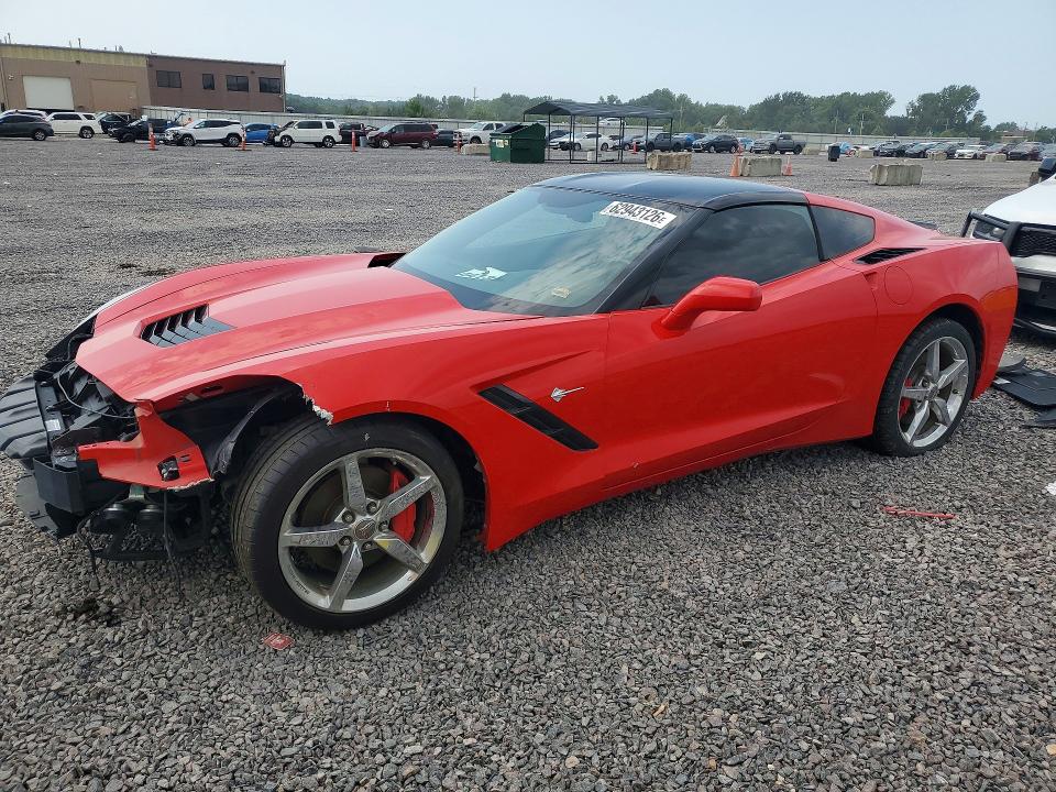 2014 Chevrolet Corvette VIN 1G1YB2D78E5133348 — COPART salvage auction photo