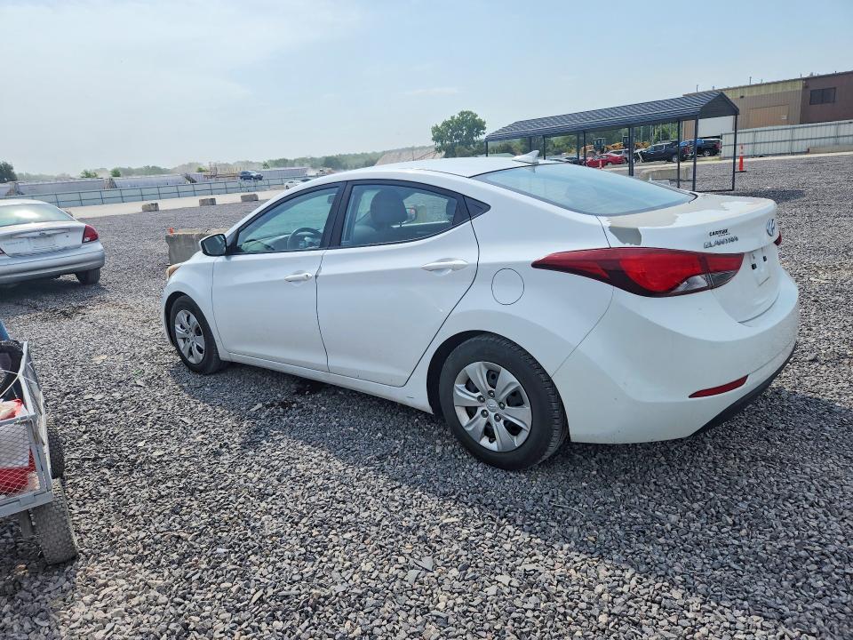 2016 Hyundai Elantra VIN 5NPDH4AE3GH701544 COPART salvage auction — SIDE, Mo - Dealer Only Clean Title, sold $1,250 on 2026-09-12 (photo 2)