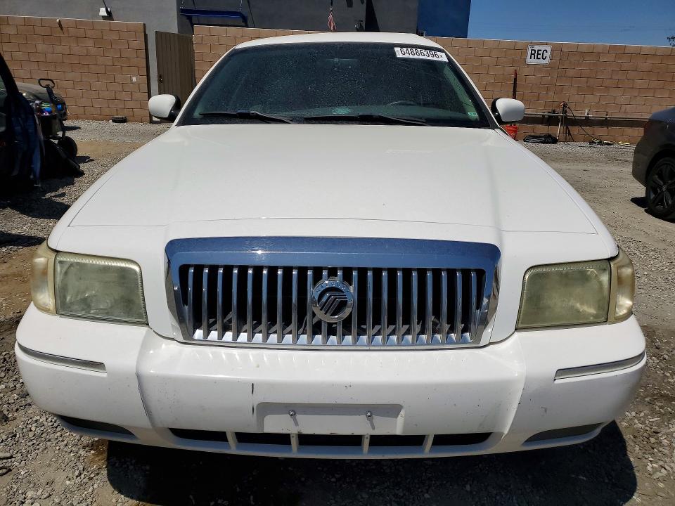 2010 Mercury Grand marquis VIN 2MEBM7FV1AX632564 COPART salvage auction — SIDE, CA - SALVAGE CERTIFICATE, sold $250 on 2026-08-26 (photo 5)