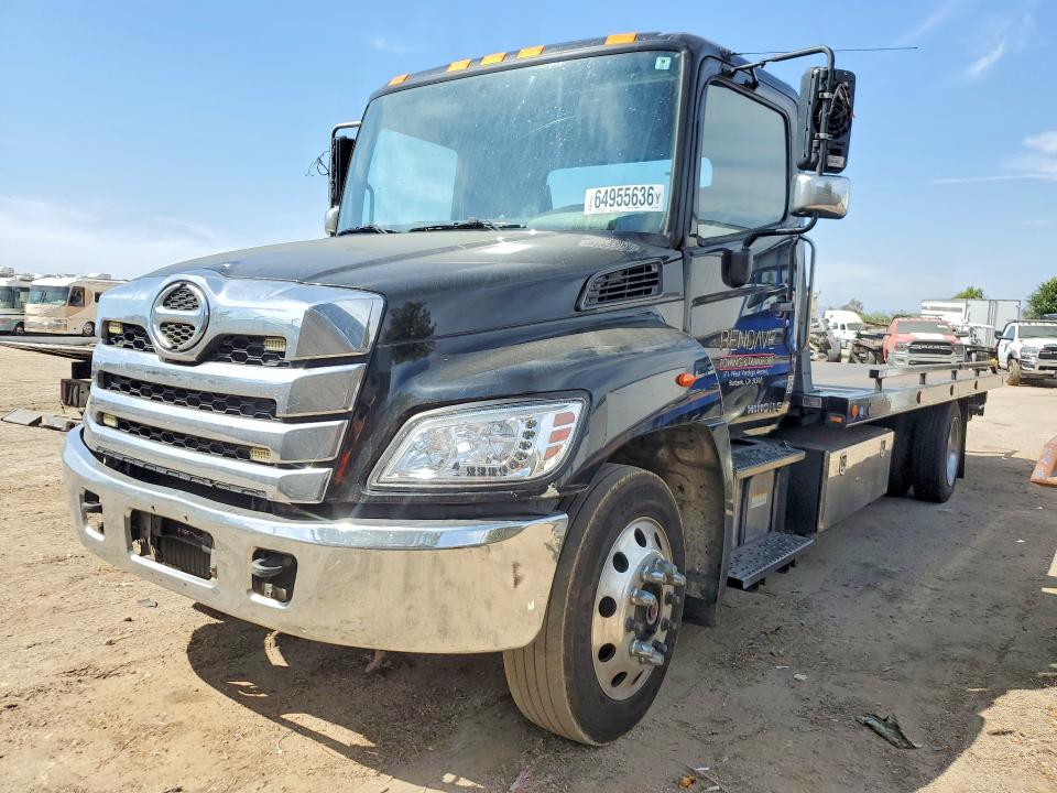 2024 Hino All other VIN 5PVNJ7AP7R5T50409 COPART salvage auction — REAR END, CA - SALVAGE CERTIFICATE, sold $34,500 on 2026-10-07 (photo 1)