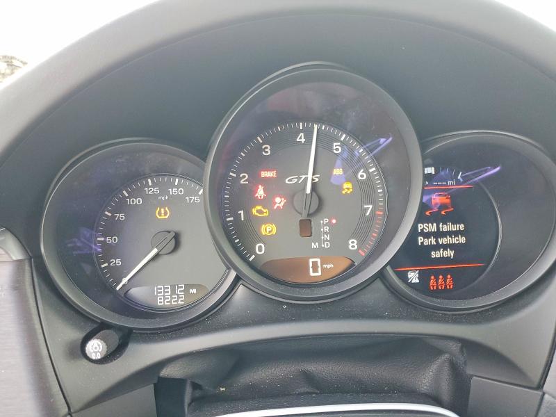 2026 Porsche Macan VIN WP1AF2A57TLB60032 COPART salvage auction — FRONT END, Pa - Certificate Of Salvage, sold $31,500 on 2026-10-06 (photo 9)