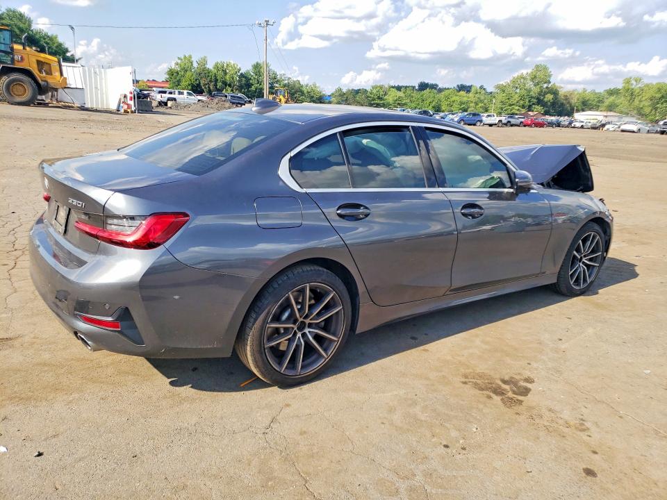 2020 BMW 3er VIN WBA5R7C0XLFH51401 COPART salvage auction — FRONT END, Ct - Cert Of Title-Salvage, sold $7,700 on 2026-08-18 (photo 3)
