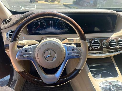 2019 Mercedes-benz S-klasse VIN WDDUG8GB7KA431280 COPART salvage auction — MINOR DENT/SCRATCHES, Ny - Certificate Of Title (P), sold $22,500 on 2026-08-14 (photo 9)