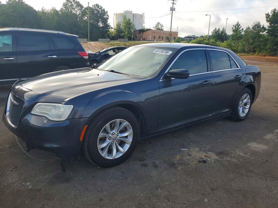 2015 Chrysler 300 VIN 2C3CCAAG8FH893713 COPART salvage auction — FRONT END, Sc - Certificate Of Title (P), sold $3,700 on 2026-09-16 (photo 1)