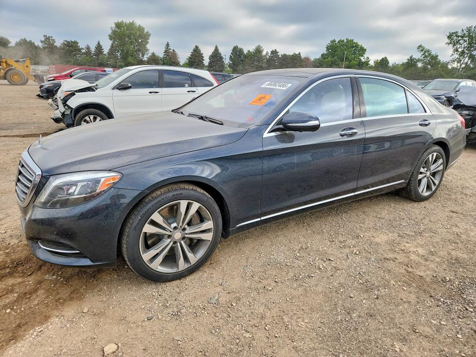 2015 Mercedes-benz S-klasse VIN WDDUG8FB7FA142276 — COPART salvage auction photo