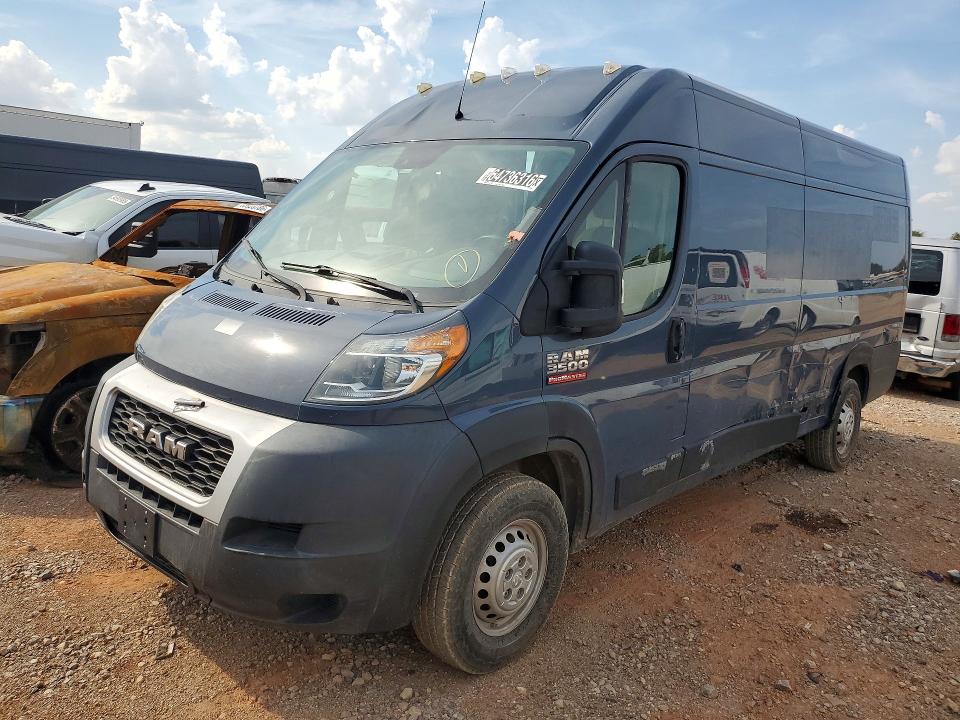 2021 Ram Promaster 3500 VIN 3C6MRVJG9ME586962 — COPART salvage auction photo