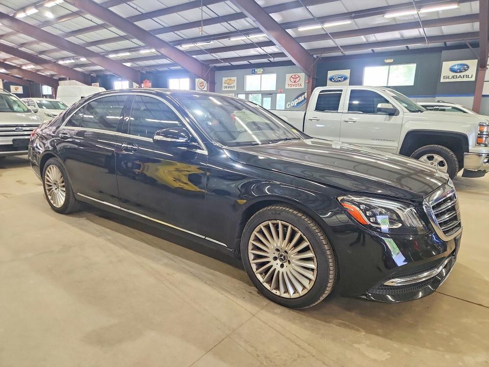 2018 Mercedes-benz S class VIN WDDUG8GB0JA406235 COPART salvage auction — MINOR DENT/SCRATCHES, NY - CERTIFICATE OF TITLE (P), sold $9,000 on 2026-08-13 (photo 4)