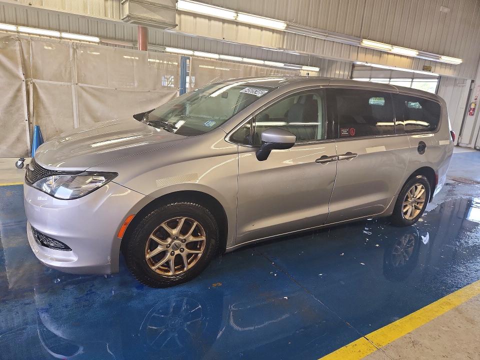 2021 Chrysler Voyager VIN 2C4RC1CG5MR580290 COPART salvage auction — MECHANICAL, KS - CERTIFICATE OF TITLE, sold $1,250 on 2026-08-27 (photo 1)
