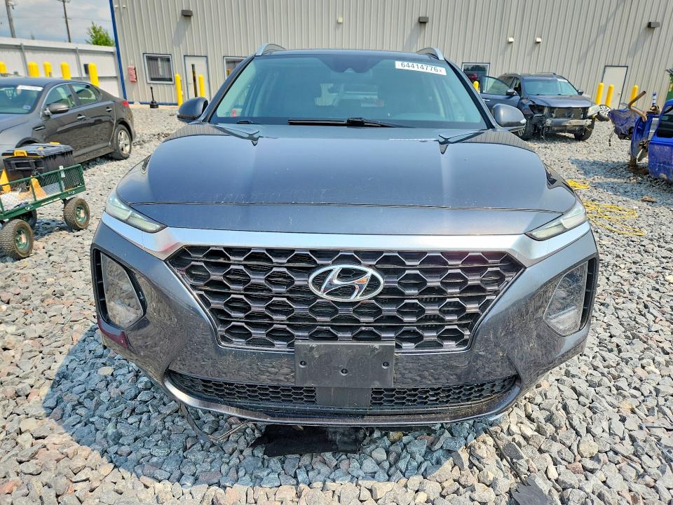 2020 Hyundai Santa fe VIN 5NMS3CAA1LH300918 COPART salvage auction — FRONT END, WI - CERT OF TITLE-SALVAGE VEHICLE, sold $7,600 on 2026-08-24 (photo 5)