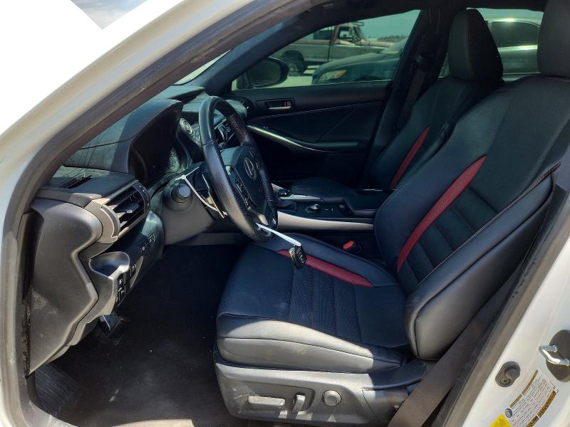 2019 Lexus Is VIN JTHBA1D28K5099954 COPART salvage auction — FRONT END, Tx - Salvage Vehicle Title, sold $7,000 on 2026-08-27 (photo 7)