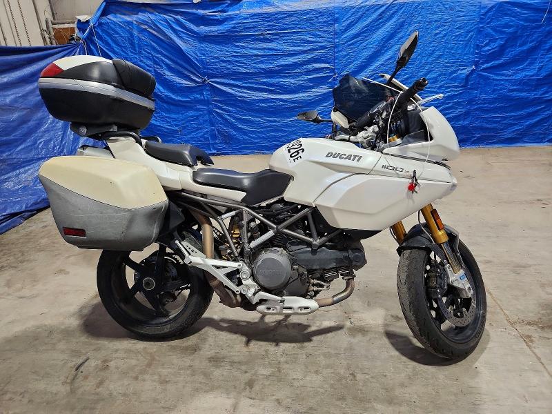 2009 Ducati Multistrada VIN ZDM1VACPX9B022551 COPART salvage auction — FRONT END, On - Permit No Brand - Unfit, sold $2,050 on 2026-09-03 (photo 1)