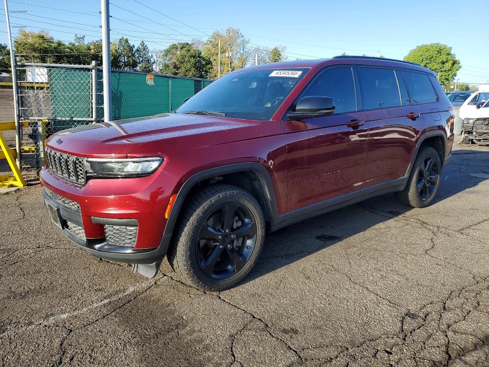 2021 Jeep Grand cherokee VIN 1C4RJKAG4M8185124 — COPART salvage auction photo