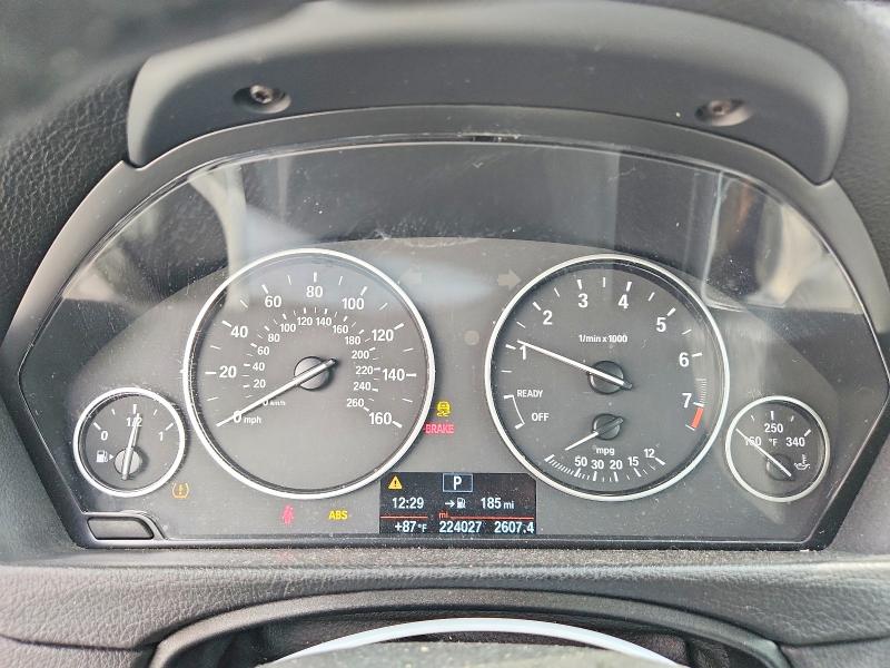 2015 BMW VIN WBA3B1C57FK137905 COPART salvage auction — MINOR DENT/SCRATCHES, Ga - Certificate Of Title, sold $700 on 2026-08-10 (photo 9)