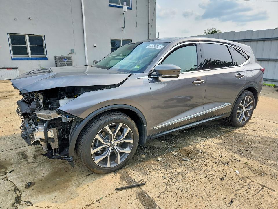 2024 Acura Mdx VIN 5J8YE1H43RL023609 — COPART salvage auction photo