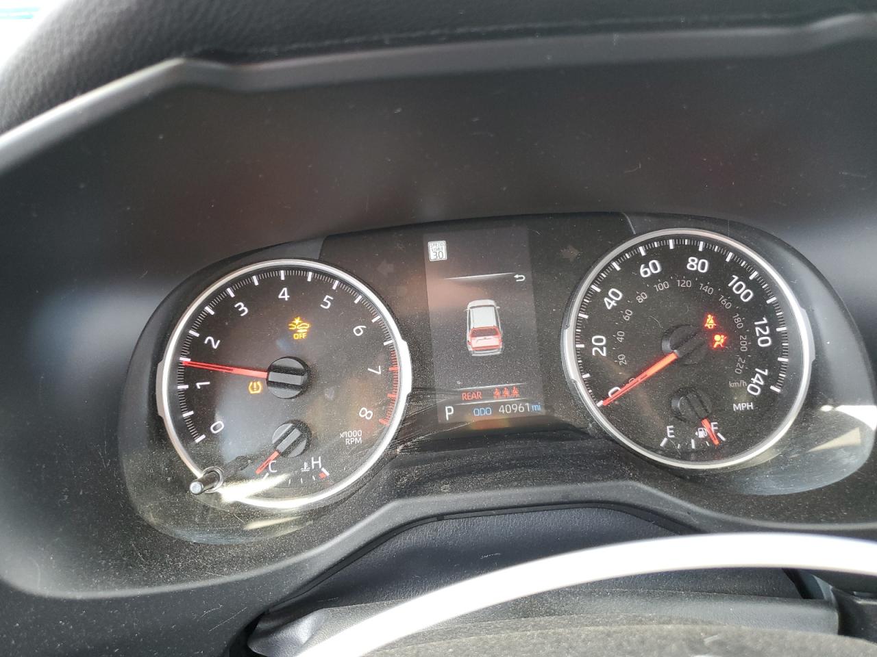 2022 Toyota Rav 4 VIN 2T3H1RFV2NC209882 COPART salvage auction — FRONT END, TX - SALVAGE VEHICLE TITLE, sold $7,700 on 2024-10-11 (photo 9)