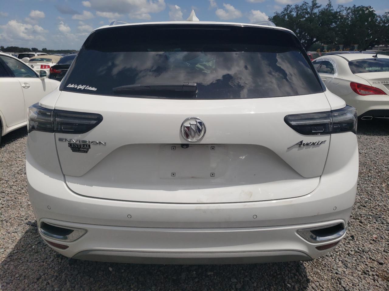 2021 Buick Envision VIN LRBFZRR41MD122678 COPART salvage auction — SIDE, FL - CERT OF TITLE SLVG REBUILDABLE, sold $5,800 on 2025-01-17 (photo 6)