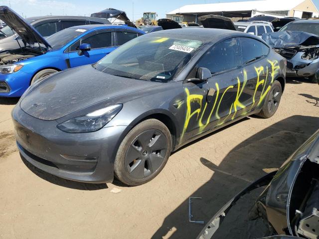 2023 Tesla Model 3 VIN 5YJ3E1EB1PF688455 COPART salvage auction — VANDALISM, Co - Bill Of Sale-Parts Only, sold $2,500 on 2026-07-23 (photo 2)