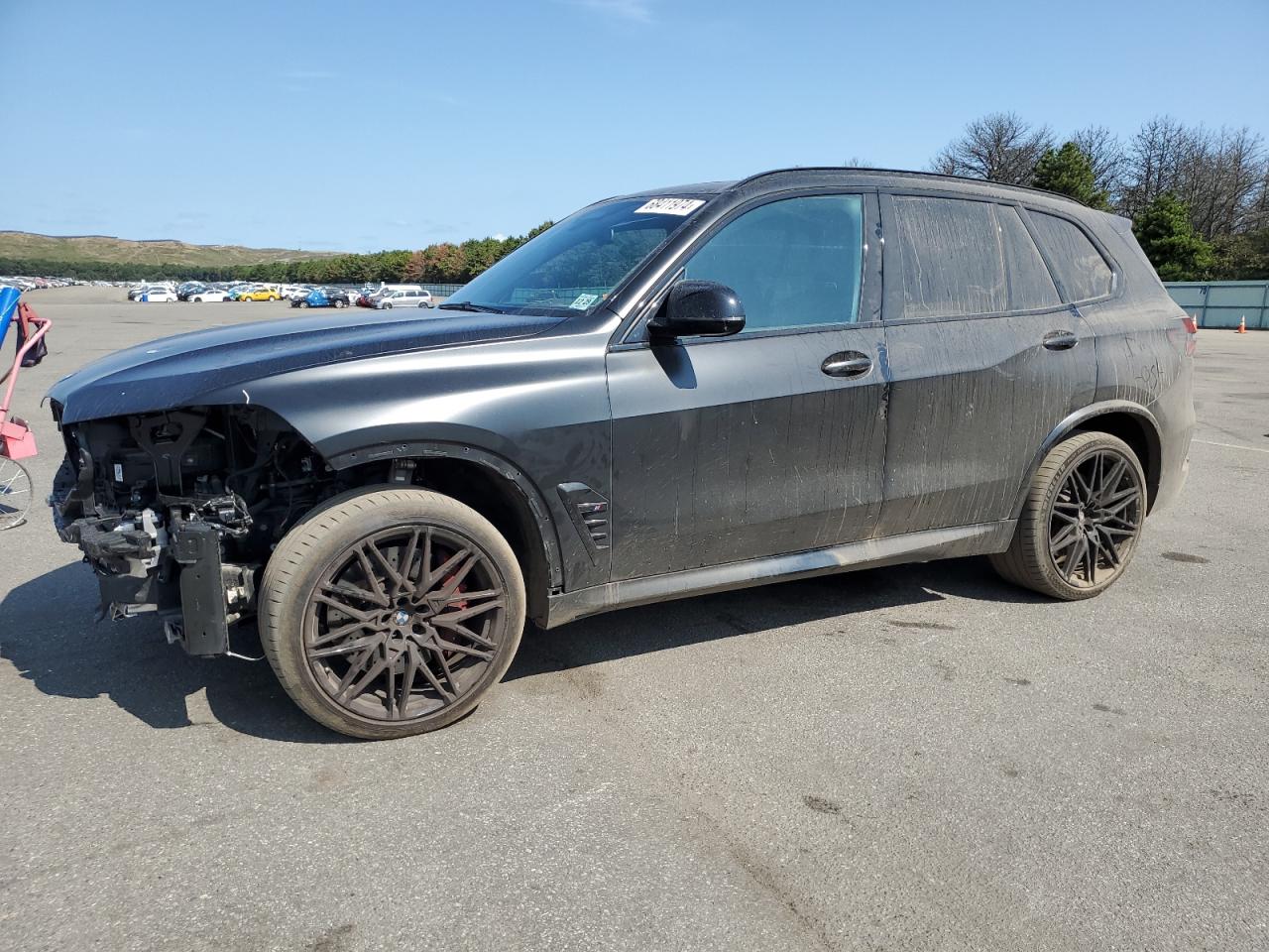 2024 BMW X5 M COMPE VIN 5YM13ET03R9T85722 — COPART salvage auction photo