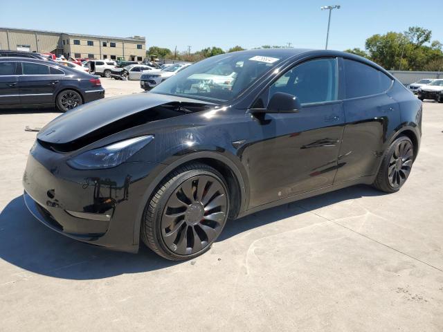 2023 Tesla Model y VIN 7SAYGDEF6PF834162 — COPART salvage auction photo