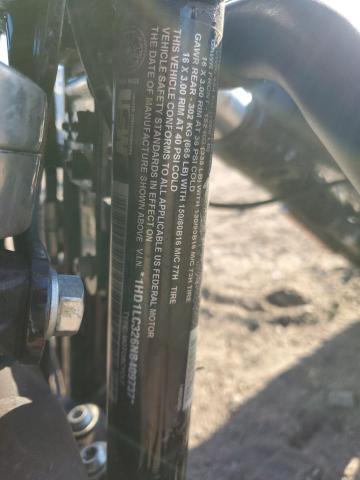 2022 Harley-davidson Xl1200 VIN 1HD1LC326NB409737 COPART salvage auction — FRONT END, Ca - Salvage Certificate, sold $1,150 on 2026-07-02 (photo 8)