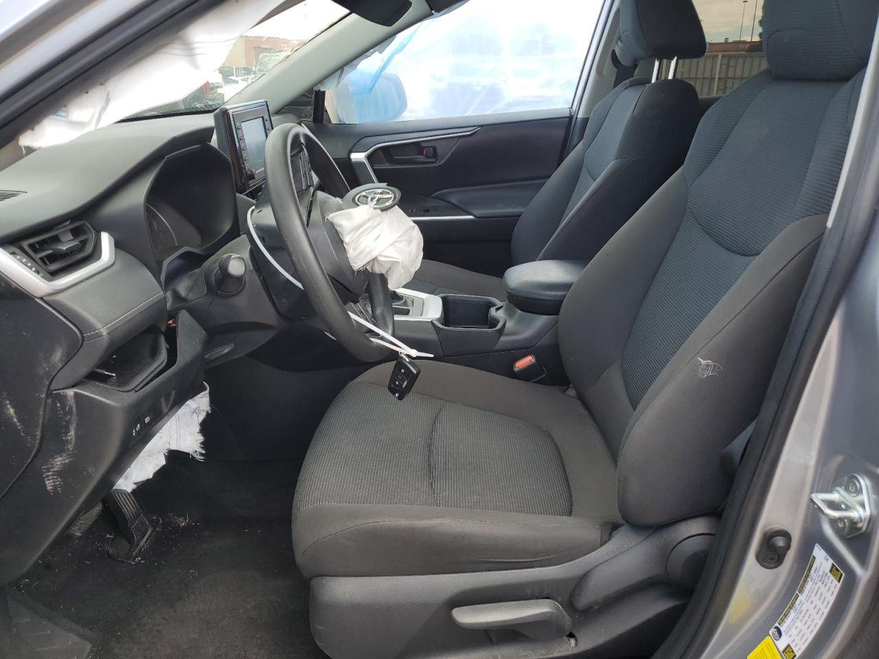 2022 Toyota Rav 4 VIN 2T3H1RFV2NC209882 COPART salvage auction — FRONT END, TX - SALVAGE VEHICLE TITLE, sold $7,700 on 2024-10-11 (photo 7)