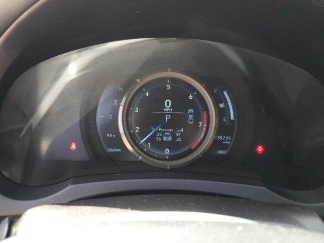 2014 Lexus Is VIN JTHBF1D28E5035693 COPART salvage auction — FRONT END, Tx - Salvage Vehicle Title, sold $650 on 2026-07-17 (photo 9)