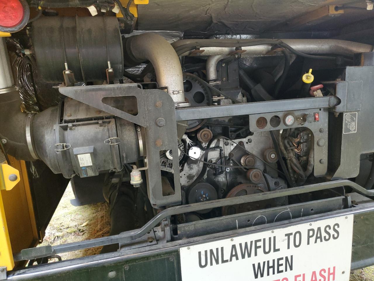 2013 Ic Corporation Re Series School VIN 4DRBWAAN4DB300069 COPART salvage auction — Front End, WA - VEHICLE CERT OF OWNERSHIP-TITL, sold $1,200 on 2026-07-08 (photo 7)
