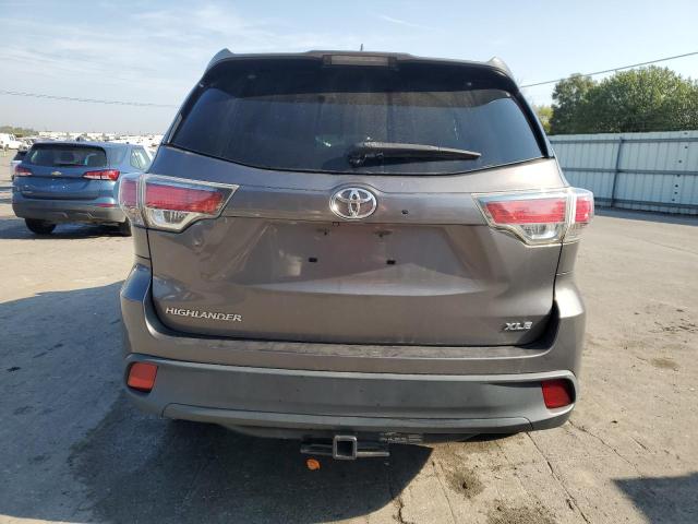 2015 Toyota Highlander VIN 5TDKKRFHXFS054593 COPART salvage auction — FRONT END, Salvage Title, sold $625 on 2026-07-20 (photo 6)