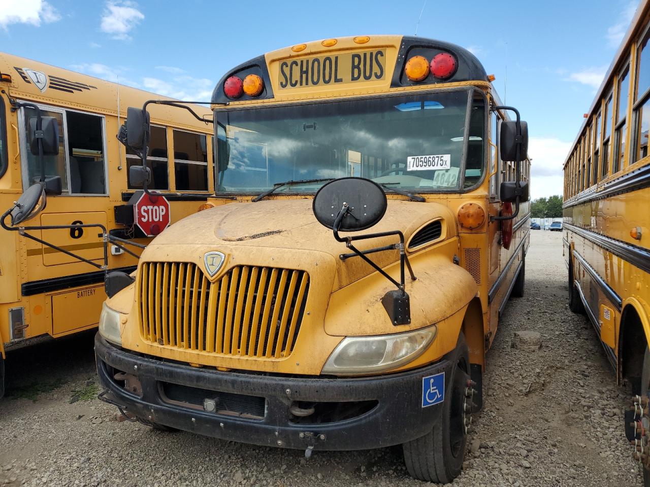 2013 Ic Corporation Ce Series School VIN 4DRBUSKN1DB303408 COPART salvage auction — Minor Dent/Scratches, IA - CERTIFICATE OF TITLE, sold $1,200 on 2026-07-06 (photo 2)