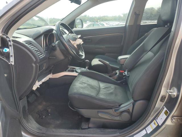 2014 Mitsubishi Outlander sport VIN 4A4AP3AU2EE030302 COPART salvage auction — FRONT END, GA - CERT OF TITLE-SALVAGE, sold $375 on 2026-07-02 (photo 7)
