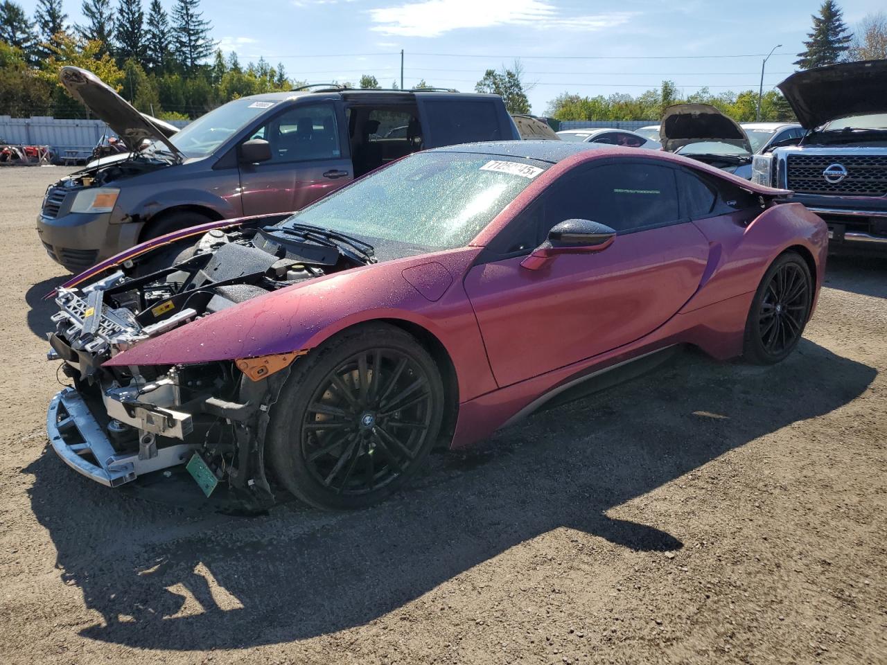 2019 BMW i8 VIN WBY2Z4C58K7E29038 — COPART salvage auction photo
